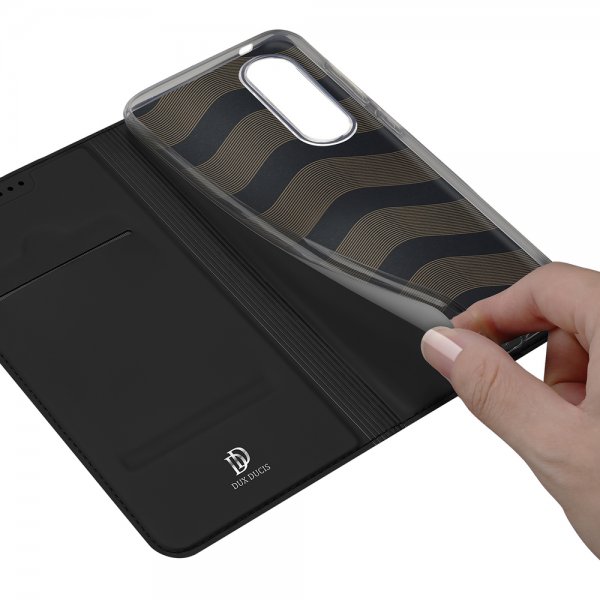 Dux Ducis Samsung Galaxy S25 Edge -suojakotelo Skin Pro Series, musta