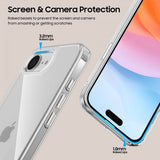 Tech-Protect Nothing Phone (3a) Pro -suojakuori FlexAir Hybrid Transparent
