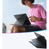 ESR iPad 10.9 (10. sukupolvi)/iPad 11 (A16) -suojakotelo, Flip Hybrid Folio, musta