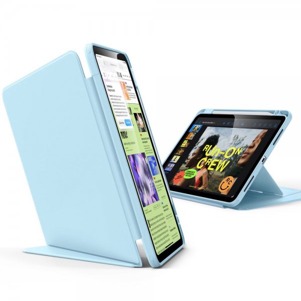 ESR iPad 10.9 (gen 10)/iPad 11 (A16) Kotelo Flip Hybrid Vaaleansininen