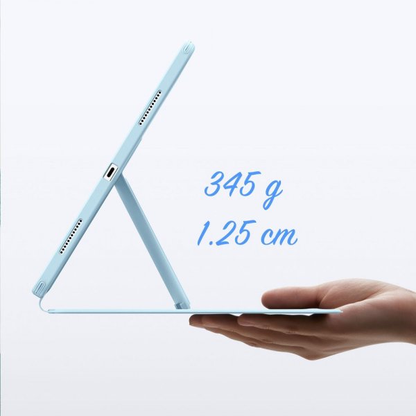 ESR iPad 10.9 (gen 10)/iPad 11 (A16) Kotelo Flip Hybrid Vaaleansininen