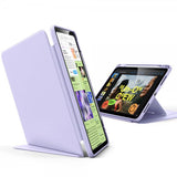 ESR iPad 10.9 (10. sukupolvi)/iPad 11 (A16) kotelo, taittuva, hybridi, violetti