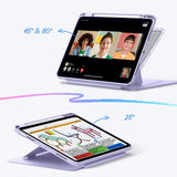 ESR iPad 10.9 (10. sukupolvi)/iPad 11 (A16) kotelo, taittuva, hybridi, violetti