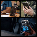 Supcase Google Pixel 9a Suojakuori UB Grip MagSafe Musta