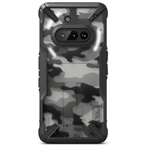 Ringke Nothing Phone (3a) Suojakuori Fusion X Camo Black