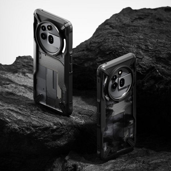 Ringke Nothing Phone (3a) Pro Suojakuori Fusion X Clear Black