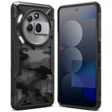 Ringke Nothing Phone (3a) Pro -suojakuori Fusion X Camo Black