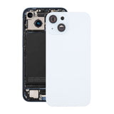 iPhone 15 Plus Takalasi magneetilla ja kameralinssillä - Valkoinen