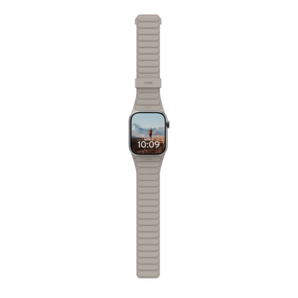 Urban Armor Gear (UAG) Apple Watch 44/45/46mm/Apple Watch Ultra -ranneke Pathfinder Musta/Titaani