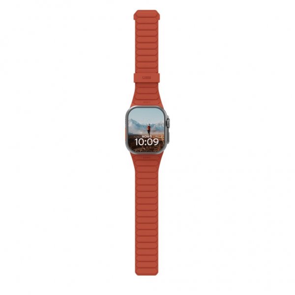 Urban Armor Gear (UAG) Apple Watch 44/45/46mm/Apple Watch Ultra -ranneke Pathfinder, oliivi/ruoste