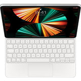 Apple iPad Pro 12.9 (sukupolvi 3/4/5/6)/iPad Air 13 (M2/M3/M4) Kotelo Magic Keyboard Valkoinen