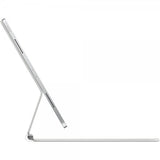 Apple iPad Pro 12.9 (sukupolvi 3/4/5/6)/iPad Air 13 (M2/M3/M4) Kotelo Magic Keyboard Valkoinen