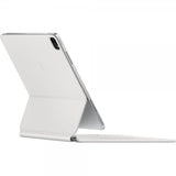 Apple iPad Pro 12.9 (sukupolvi 3/4/5/6)/iPad Air 13 (M2/M3/M4) Kotelo Magic Keyboard Valkoinen