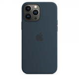 Apple Alkuperäinen iPhone 13 Pro Max Silikonikuori MagSafella, musteensininen