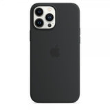 Apple alkuperäinen iPhone 13 Pro Max -kuori silikonikuori MagSafe yönsininen