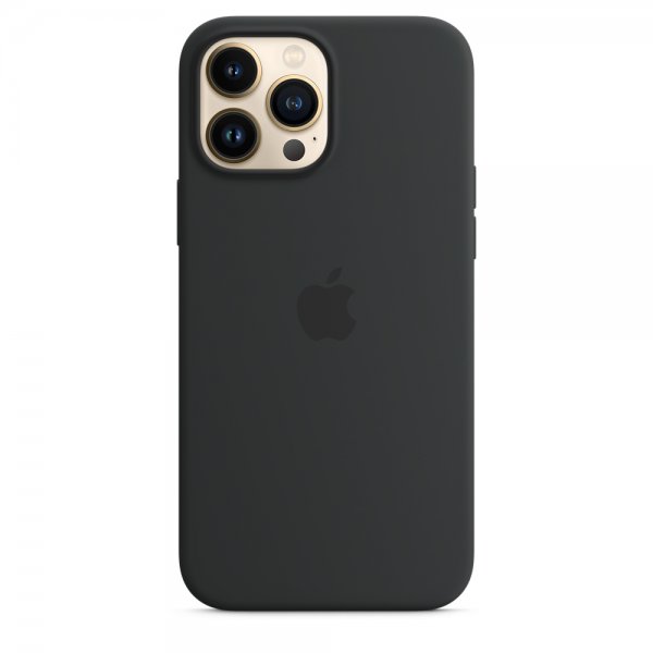 Apple alkuperäinen iPhone 13 Pro Max -kuori silikonikuori MagSafe yönsininen