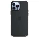 Apple alkuperäinen iPhone 13 Pro Max -kuori silikonikuori MagSafe yönsininen