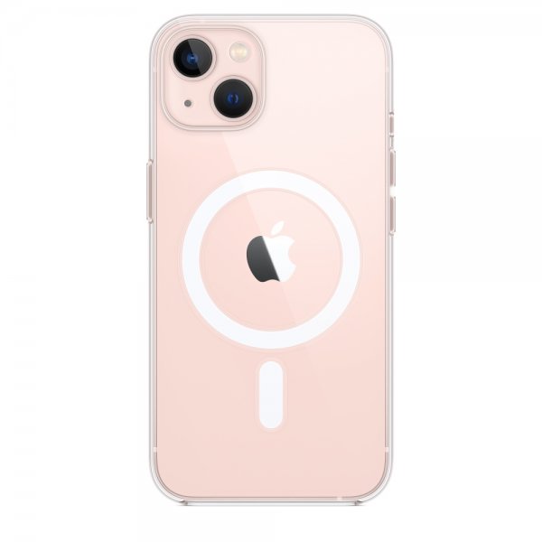 Apple Alkuperäinen iPhone 13 Kuori Clear Case MagSafe Läpinäkyvä