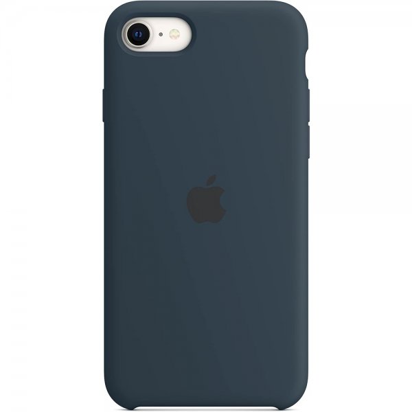 Apple Alkuperäinen iPhone 7/8/SE Kuori Silikonikotelo Abyss Blue