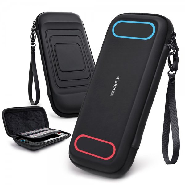 Supcase Nintendo Switch 2 -kantokotelo, Mini, musta