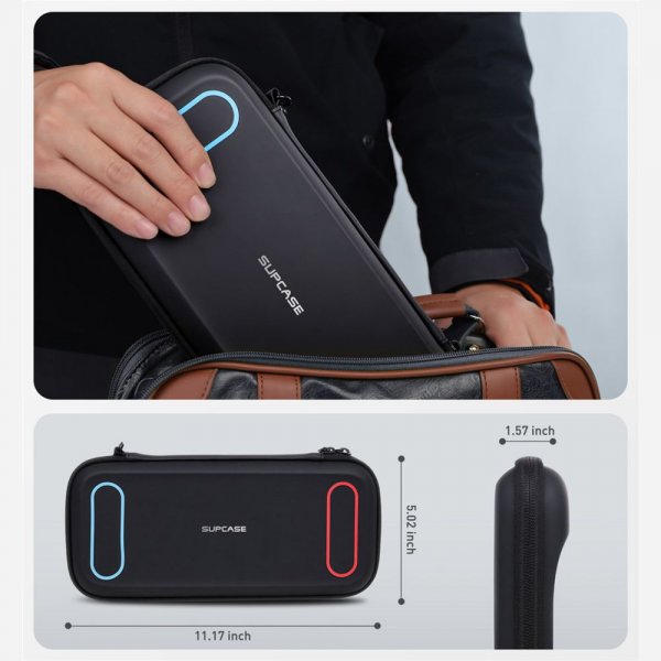 Supcase Nintendo Switch 2 -kantokotelo, Mini, musta
