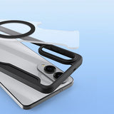Dux Ducis Samsung Galaxy S25 Edge -kotelo, Skin X Pro Series MagSafe, musta