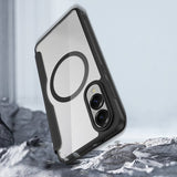 Dux Ducis Samsung Galaxy S25 Edge -kotelo, Skin X Pro Series MagSafe, musta