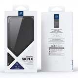 Dux Ducis Samsung Galaxy S25 Edge -kotelo, Skin X Pro Series MagSafe, musta