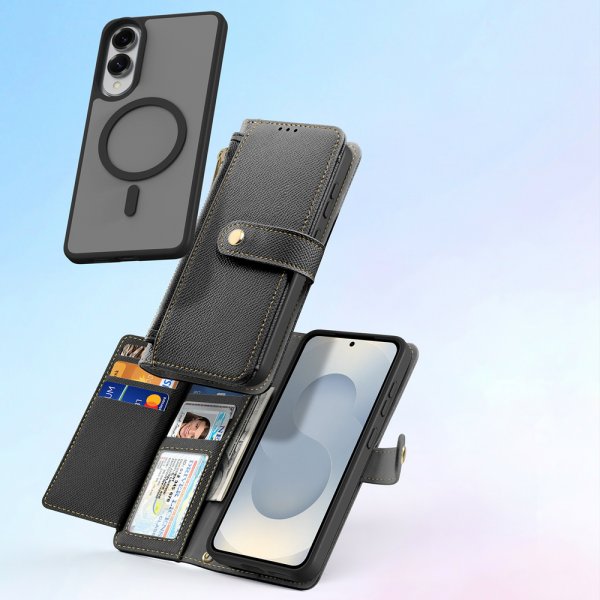 Dux Ducis Samsung Galaxy S25 Edge -kotelo 2-in-1 Lawa Series MagSafe Musta
