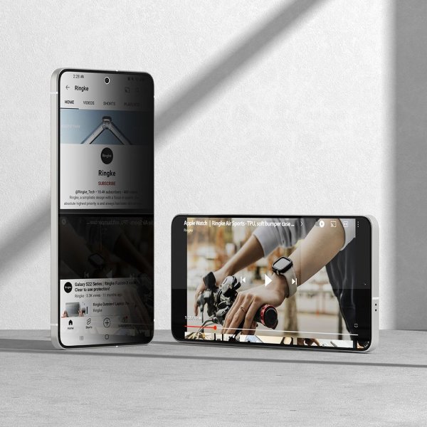 Ringke Samsung Galaxy S25 Edge Näytönsuoja Easy Slide Privacy 2-pakkaus