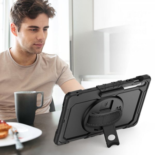 Tech-Protect Samsung Galaxy Tab S10 FE Plus Suojakuori Solid Case Musta