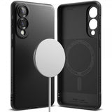 Ringke Samsung Galaxy S25 Edge -suojakuori Onyx Magnetic, musta