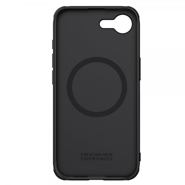 Nillkin iPhone 16e/17e Kuori Super Frosted Shield Pro MagSafe Musta