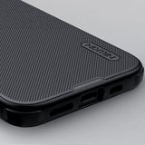 Nillkin iPhone 16e/17e Kuori Super Frosted Shield Pro MagSafe Musta