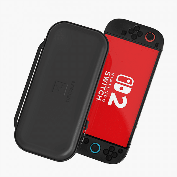 Dux Ducis Nintendo Switch 2 -kotelo, Air Bag Series, musta