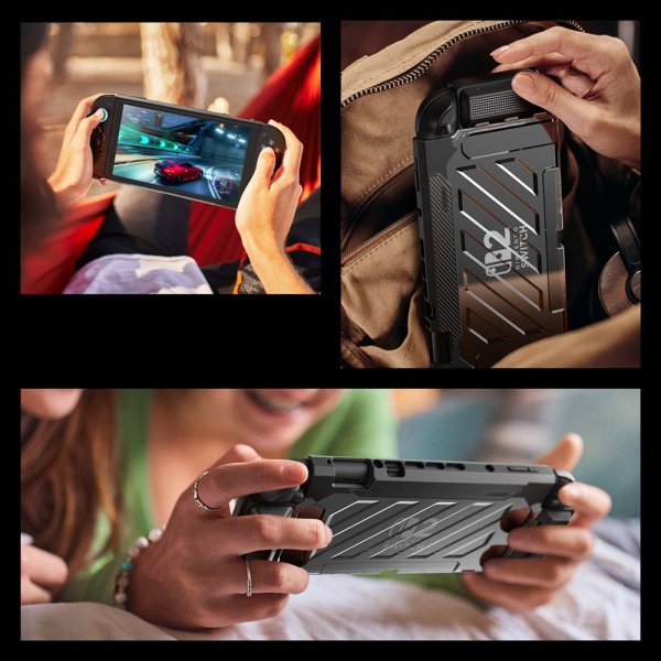 Supcase Nintendo Switch 2 Suojakuori UB Pro Musta