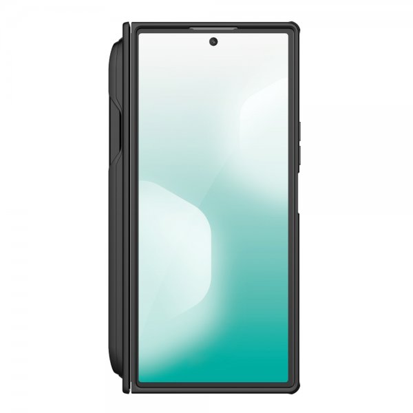 Nillkin Samsung Galaxy Z Fold 7 Kuori Super Frosted Shield Fold Pen Slot Musta