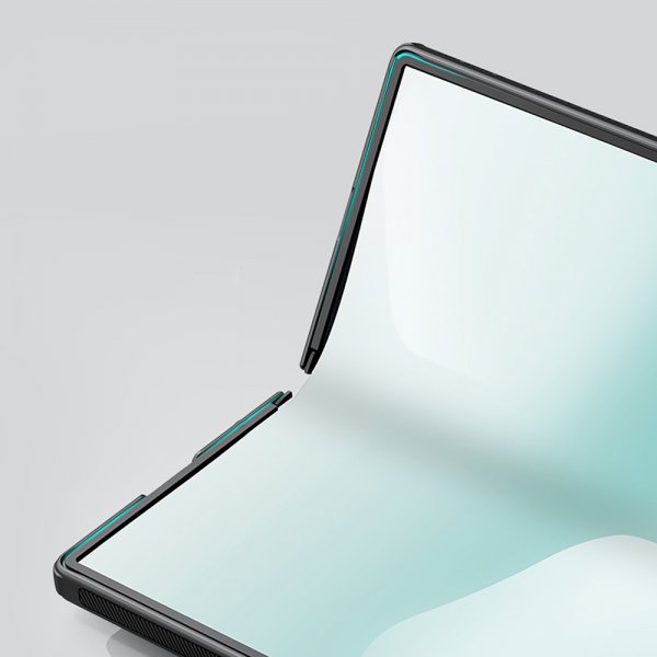 Nillkin Samsung Galaxy Z Fold 7 Kuori Super Frosted Shield Fold MagSafe Pen Slot Musta