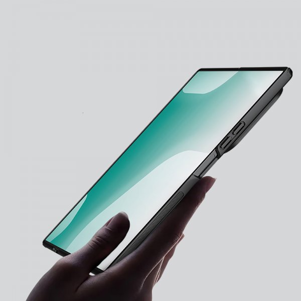 Nillkin Samsung Galaxy Z Fold 7 Kuori Super Frosted Shield Fold MagSafe Pen Slot Musta