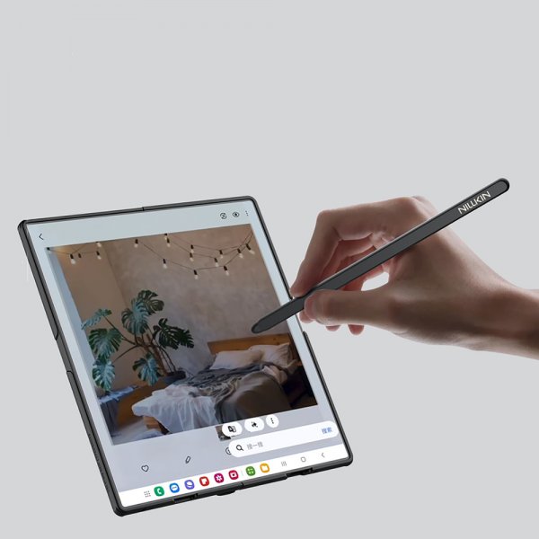 Nillkin Samsung Galaxy Z Fold 7 Kuori Super Frosted Shield Fold MagSafe Musta