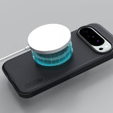 Nillkin Google Pixel 10/Pixel 10 Pro Kuori Super Frosted Shield Pro MagSafe Musta