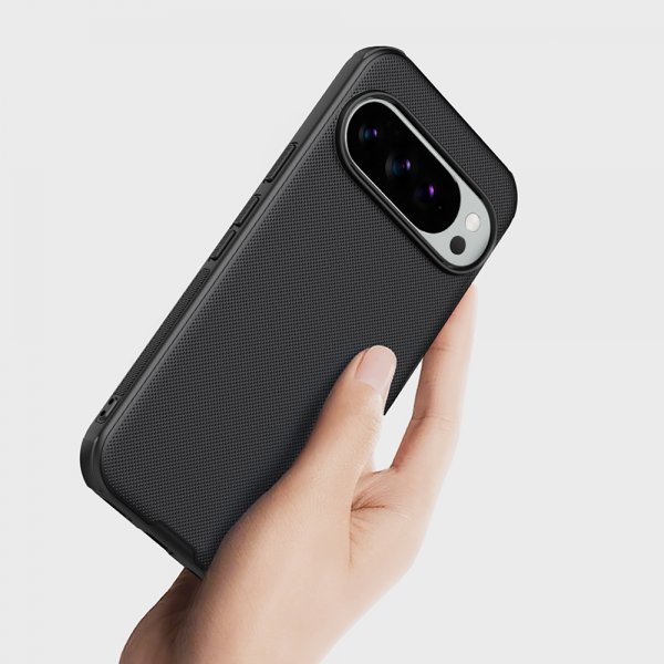 Nillkin Google Pixel 10/Pixel 10 Pro Kuori Super Frosted Shield Pro MagSafe Musta