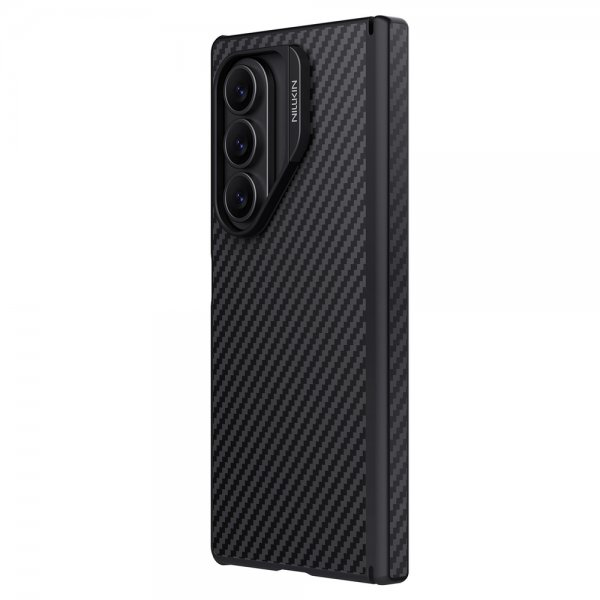 Nillkin Samsung Galaxy Z Fold 7 Kuori Synthetic Fiber Pro MagSafe Musta