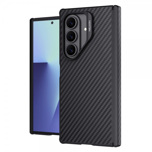 Nillkin Samsung Galaxy Z Fold 7 Kuori Synthetic Fiber Pro MagSafe Musta