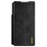 Nillkin Samsung Galaxy Z Fold 7 Kotelo Qin Pro Nahka Musta