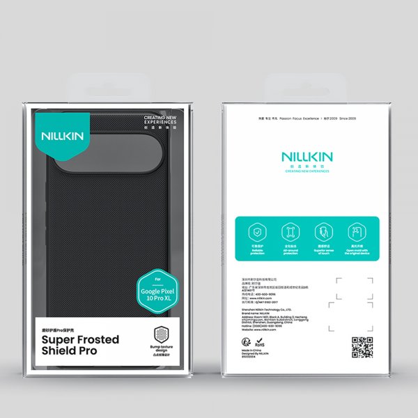 Nillkin Google Pixel 10 Pro XL Kuori Super Frosted Shield Pro Musta
