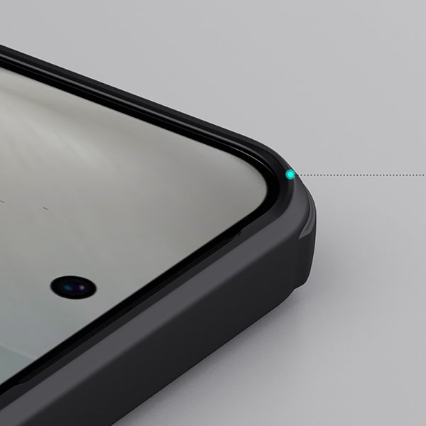 Nillkin Google Pixel 10/Pixel 10 Pro -suojakuori Super Frosted Shield Pro musta