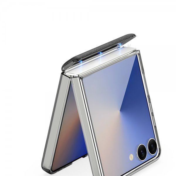 Dux Ducis Samsung Galaxy Z Flip 7 Kuori Stex Series Musta