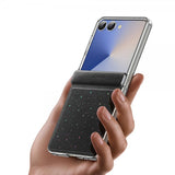 Dux Ducis Samsung Galaxy Z Flip 7 Kuori Stex Series Musta