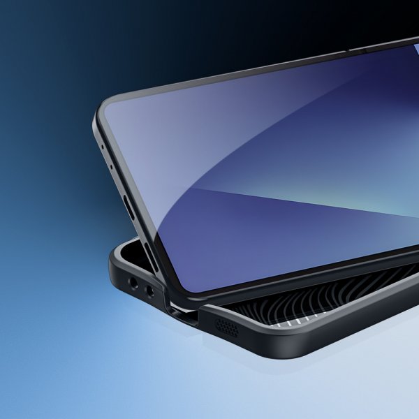 Dux Ducis Samsung Galaxy Z Flip 7 Kuori Aimo Series Musta